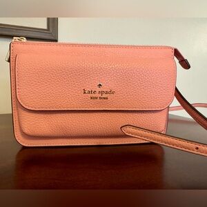 Kate Spade Coral Pink Crossbody Bag